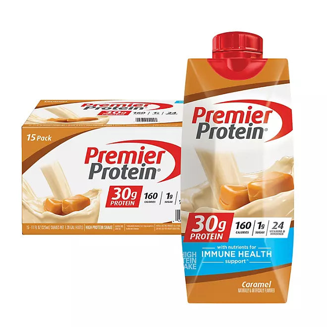 New Flavors - pack of 15, Premier Protein 30g High Protein Shake