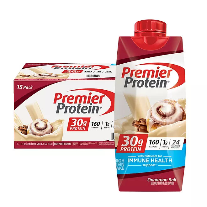 New Flavors - pack of 15, Premier Protein 30g High Protein Shake