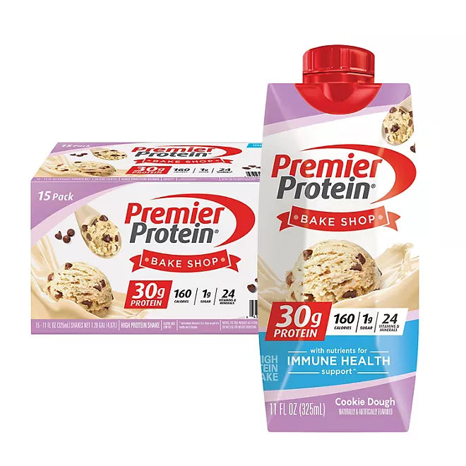 New Flavors - pack of 15, Premier Protein 30g High Protein Shake